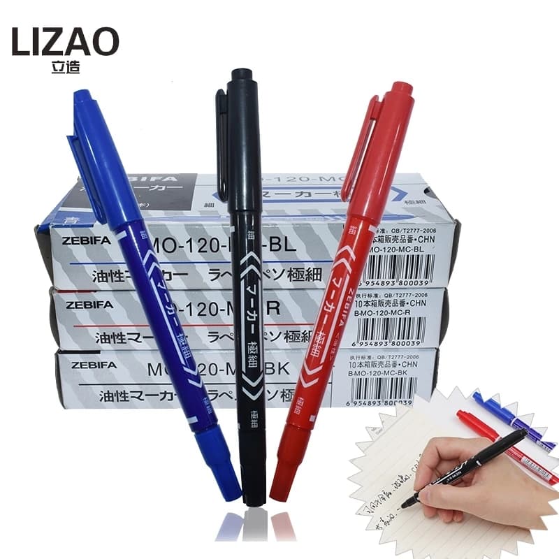 Smart Electronics CCL Anti-etching PCB circuit board Ink Marker Double Pen For DIY PCB