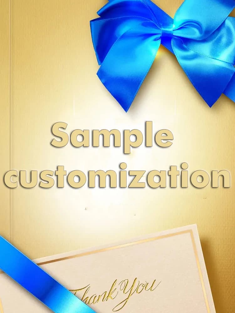 Sample customization get freight or reissue via link.