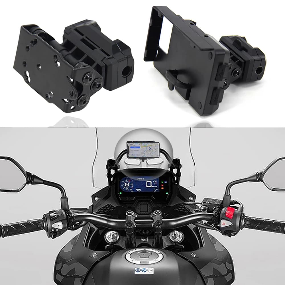NEW For HONDA CB500X CB 500X CB500 X 2018 2019 2020 NEW Motorcycle Stand Holder Phone GPS Plate Bracket Phone Holder USB