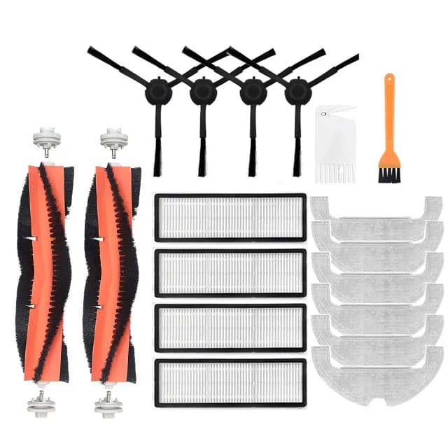 Detachable Main Brush Hepa Filter Side Brush Mop Cloth for Xiaomi Mi STYTJ05ZHM Robot Vacuum-Mop 2 Ultra Cleaner Spare Part