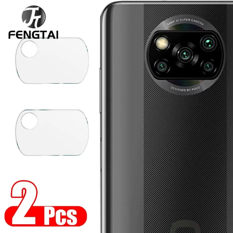Tempered  Glass For Xiaomi Poco X3 Pro Glass Camera Protection Lens Screen Protectors For Xiami Poco M X3 Pro Nfc Camera Sticker