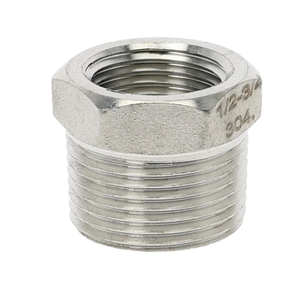 Tonifying Heart Reducer Bushing 1/8" 1/4" 3/8" 1/2" BSP Male/Female Thread SS304 Stainless Steel Pipe Fittings For Water Gas Oil