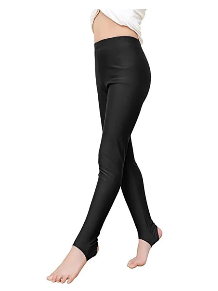 speerise Kids Girls Hight Waist Stirrup Ballet Workout Dance Leggings