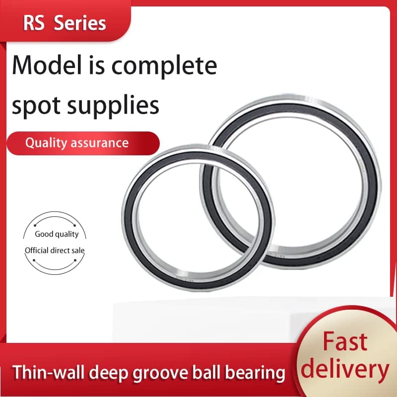 1 PC  deep groove ball bearing 6828-2RS 61828rs100828 inner diameter 140 outer diameter 175 height 18mm.