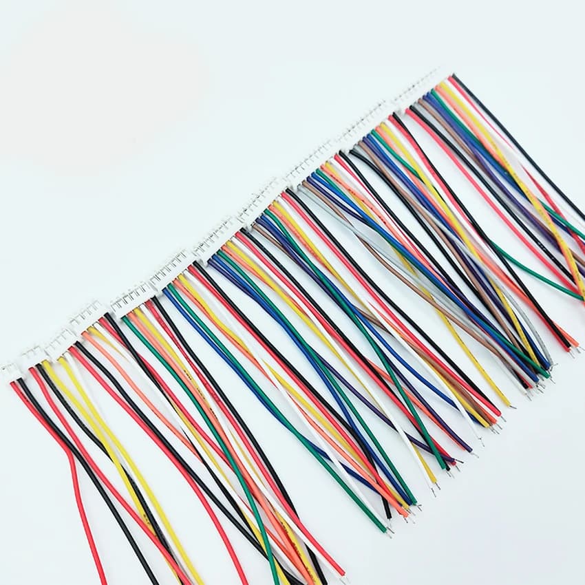 100pcs/Lot PH2.0 2P Harness Wire Cable Single-Head Ribbon Electronic Line 2PIN 10CM
