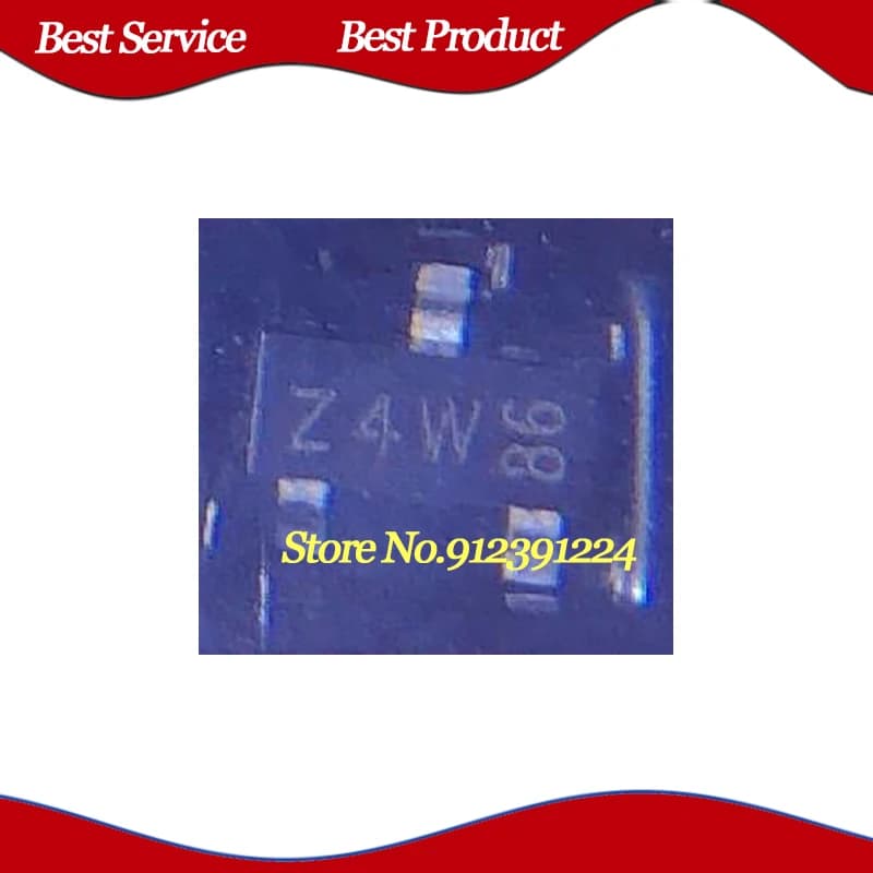 50 Pcs/Lot BZX84-C6V2 Z4W SOT23-3 New and Original In Stock