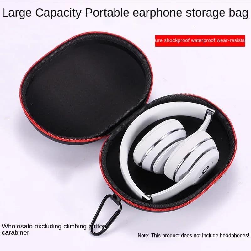Headphone Storage Bag For Beats Studio 1 2 3 Solo HD 2 3 Portable Headphon Storage Bag Protective Case
