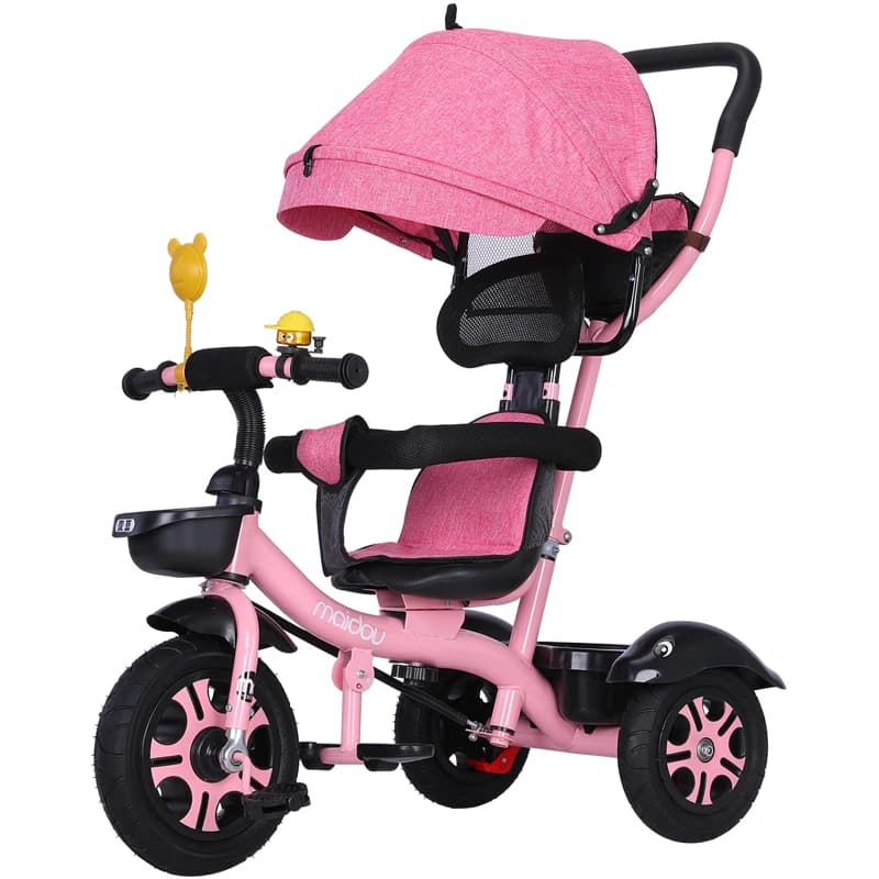 Children's tricycle men and women baby bicycles 1-3-6 years old children's toy bicycle baby large trolley