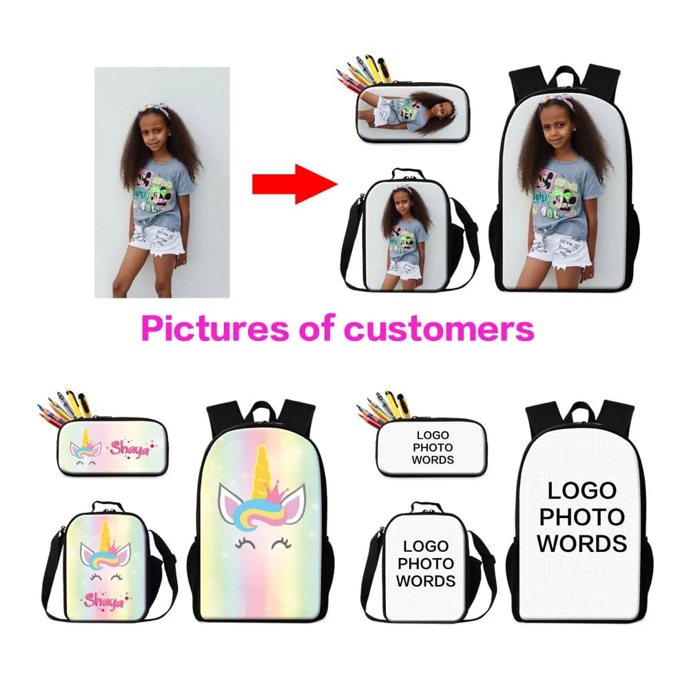 Dispalang school bags personalized customized bags 3D printing laptop backpacks men's travel bagpack mochilas bookbags rucksack