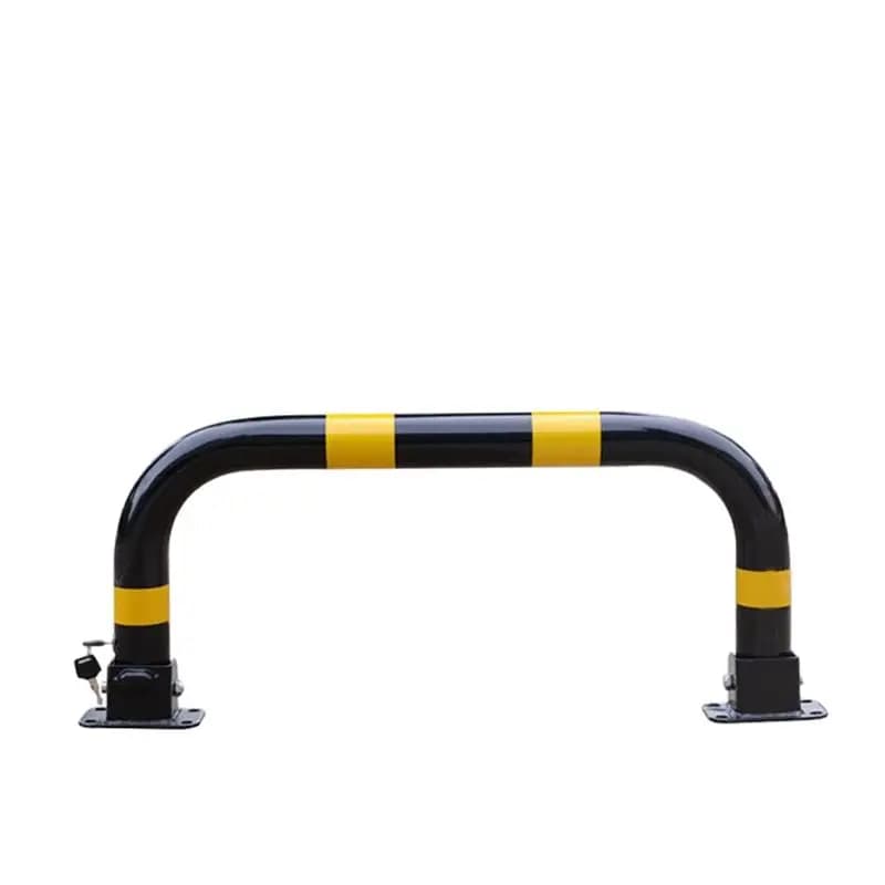 KINJOIN Semi-Annular Parking Baffle Lock Steel Material 30CM U Type Anti-Collision Guardrail Iron Pipe