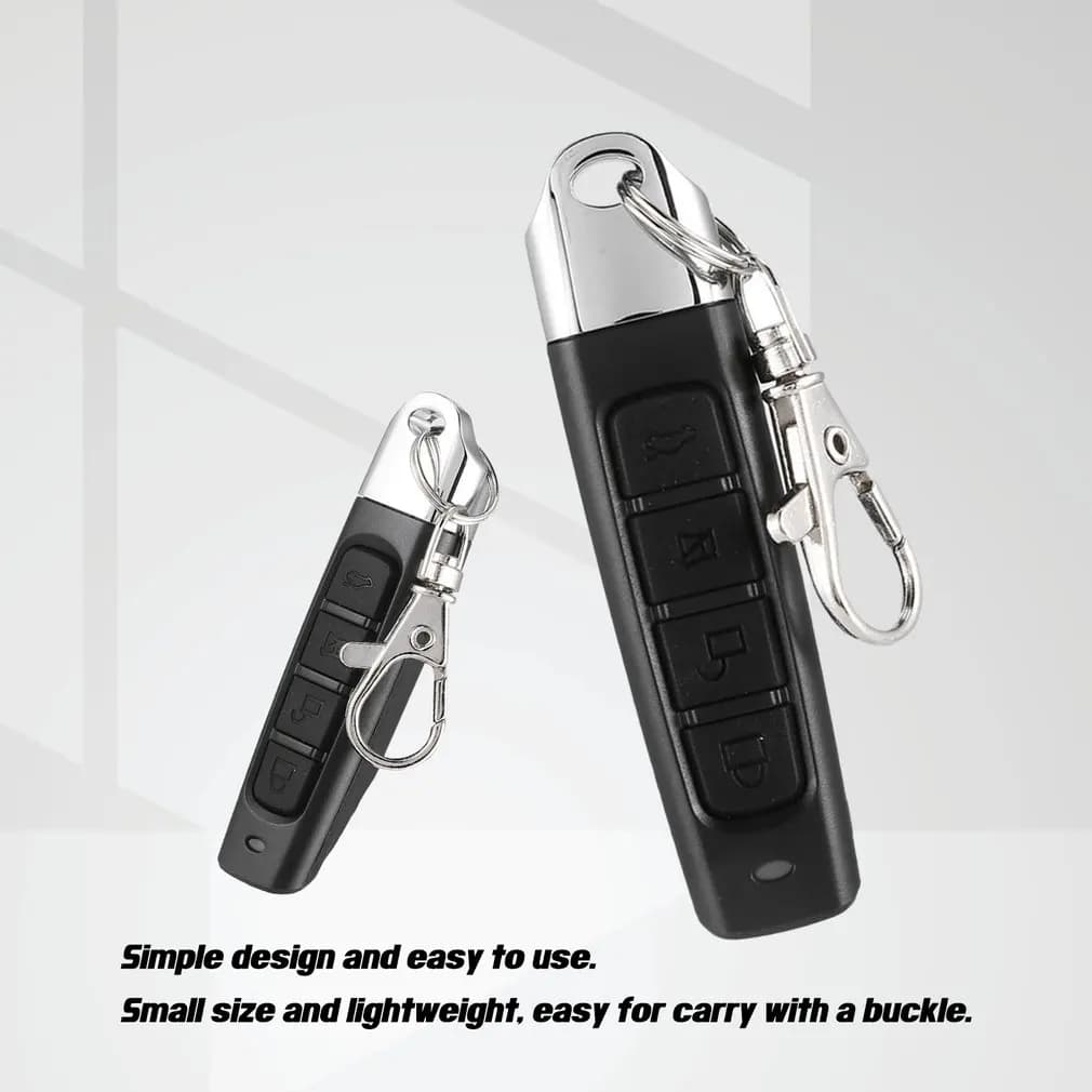 433MHZ Remote Control Garage Gate Door Opener Remote Control Duplicator Clone Cloning Code Car Key