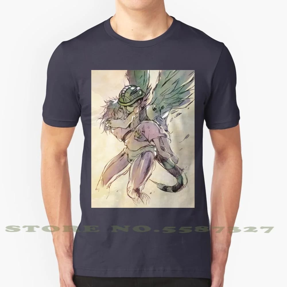 Hxh-Angel 100% Pure Cotton T-Shirt Hunter X Hunter Hunterxhunter Meruem Komugi Hxh