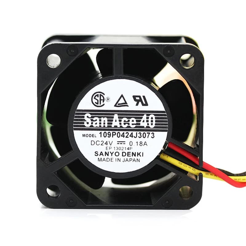 New San Ace 40 4cm Server Fan  4028 40*40*28mm 24V 0.18A 0.095A Server Cooling Fan 109P0424J3073 109P0424H316 109P0424J3D013