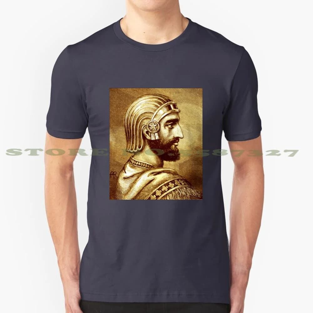 Cyrus The Great 100% Pure Cotton T-Shirt History General Battle Ancient Propaganda Classic Military Cyrus The Great Historic War