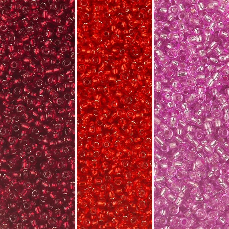 5750Pcs/Lot 2mm 20Colors Spacer Red Glass Bead For Handmade DIY Making Necklace Bracelet Jewelry Accessories