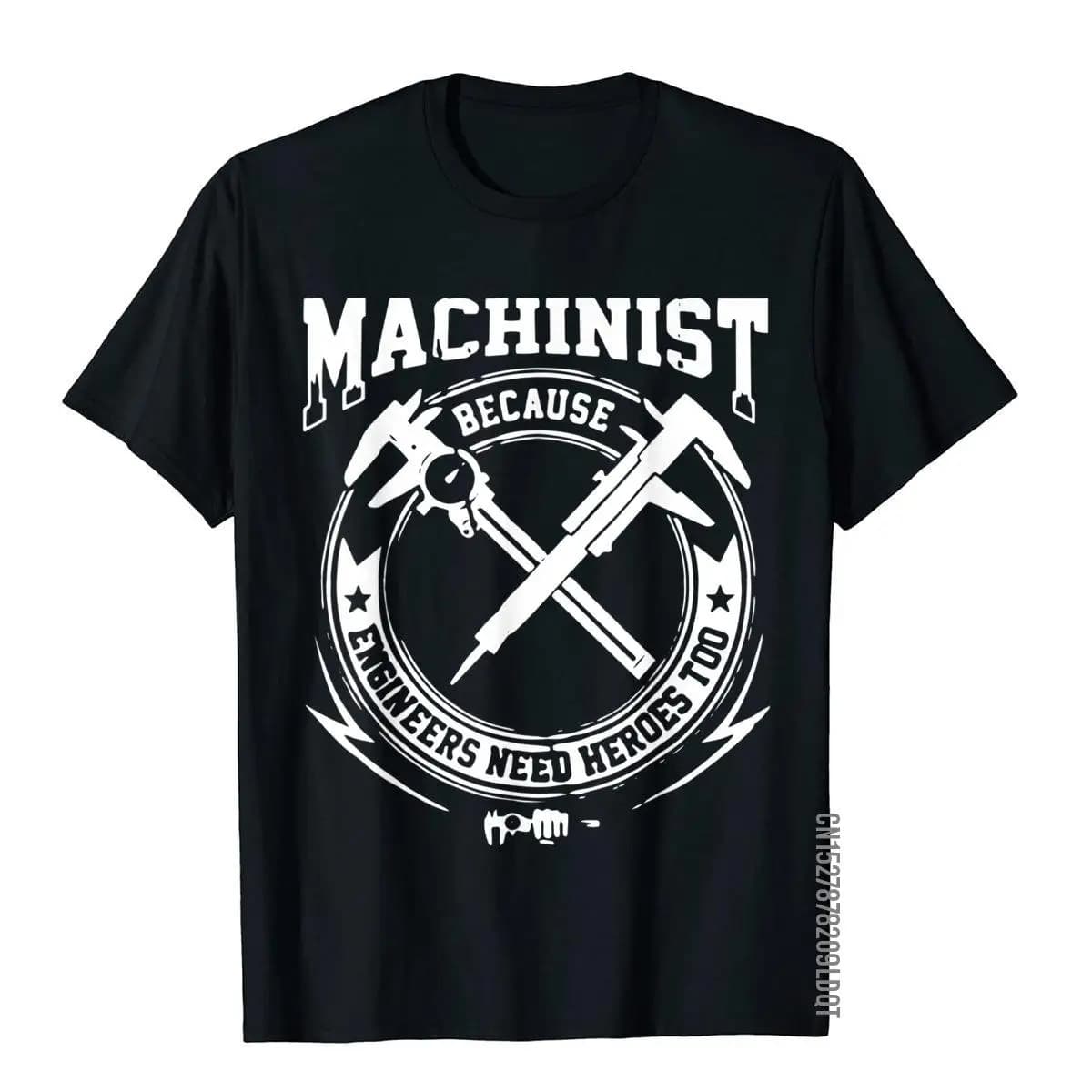 Funny Machinist T-Shirt Classic Cotton Male Tops T Shirt Summer Family T Shirts Men Short Sleeve Clothes Funky Streetwear