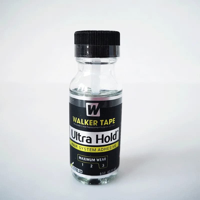 Ultra hold Walker tape hair glue for lace wig 15ml bond hold lace wig glue waterproof men's toupee glue hair glue for lace wig