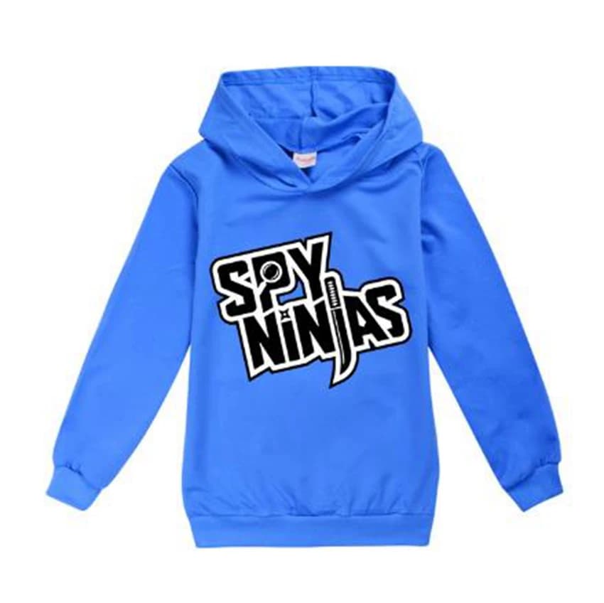 Fall Spring Hoodies Pink Shirts for Teenage SPY NINJA Fashion Clothes Kids Wearing Girls Funny Shirt Boys Clothes 3-16 Years