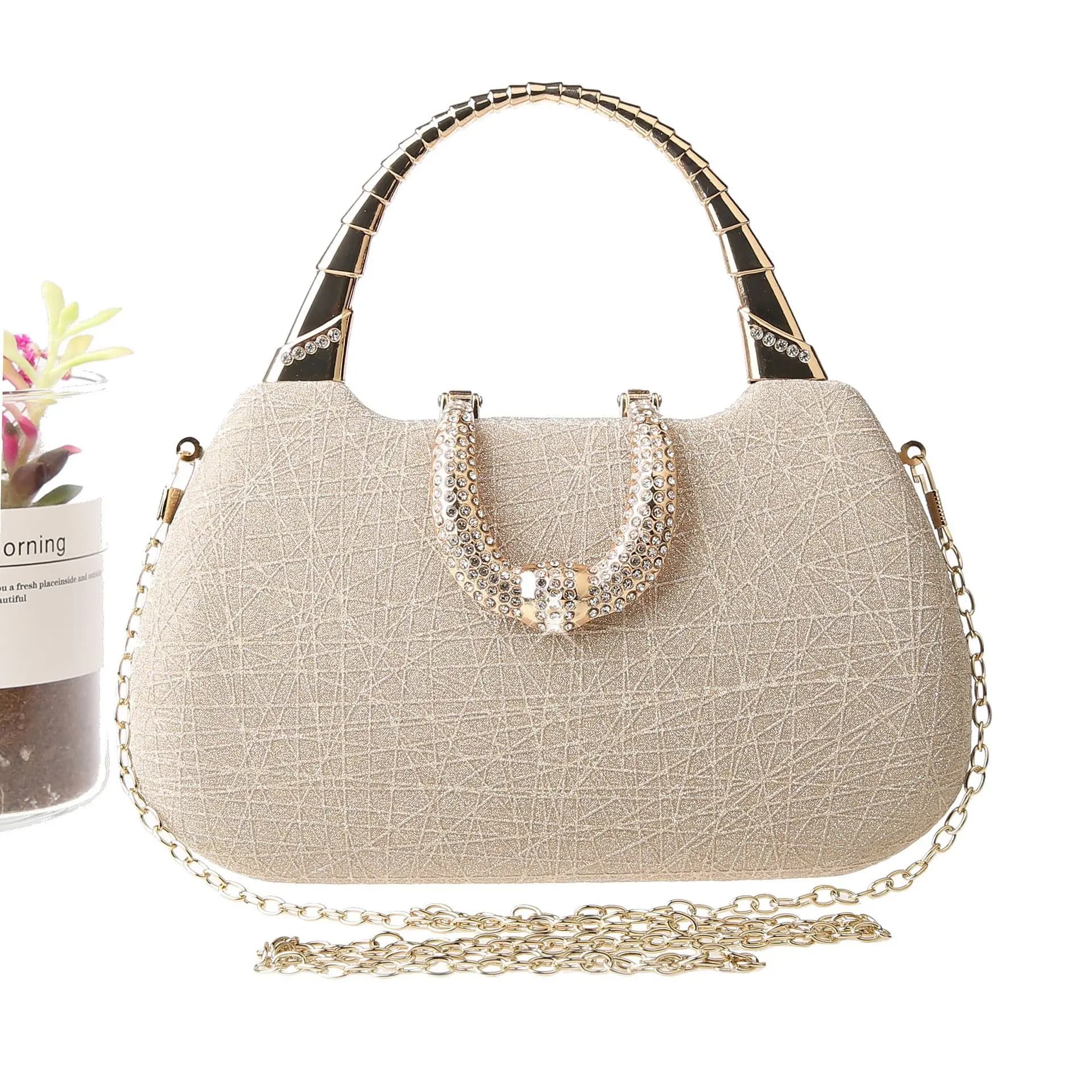 New Women Diamond Wedding Shoulder Bags Fashion Dinner Clutch Wallets With Chain Party Wallets Drop Shipping