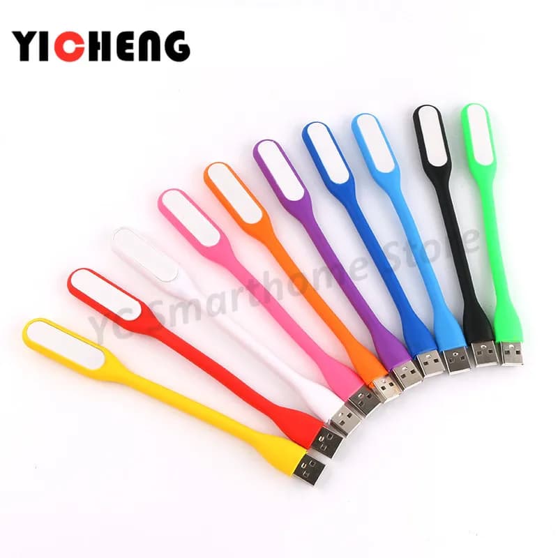 Usb light millet led light bendable nightlight mini portable light notebook  decoration de maison