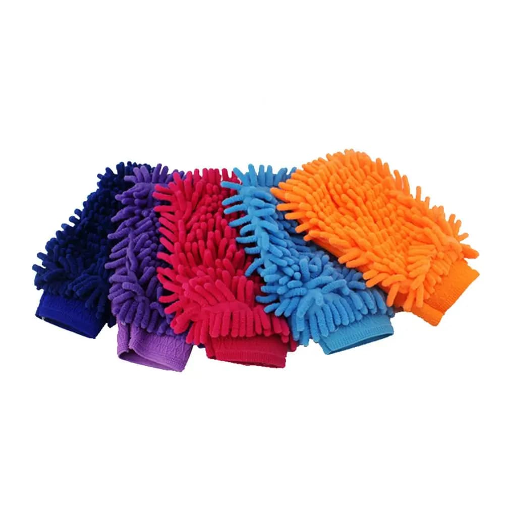 Coral Velvet Car Washing Gloves Car Washing Tool Cleaning Cloth Coral Fleece Car Wash Gloves Car Wash Tools Dropshipping