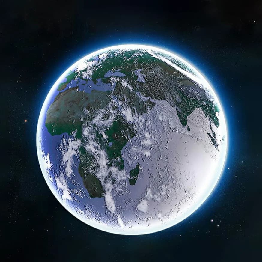 Earth wall lamp modern led lights wall decor lighting decoration salon background light Space planet mural lamp For home bedroom