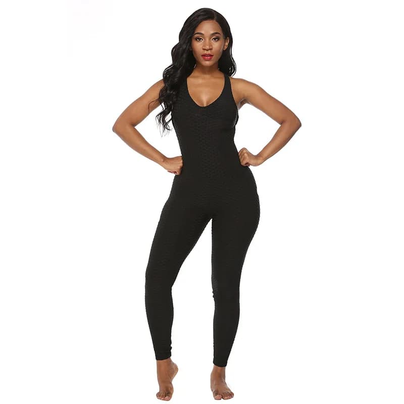 Women Sport Suit Jumpsuit 2023 Sexy Sleeveless Tracksuit Yoga Set Backless Gym Running Sportswear Leggings Workout Sport