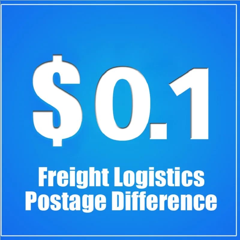 Additional shipping charges, logistics, postage differences, dedicated link