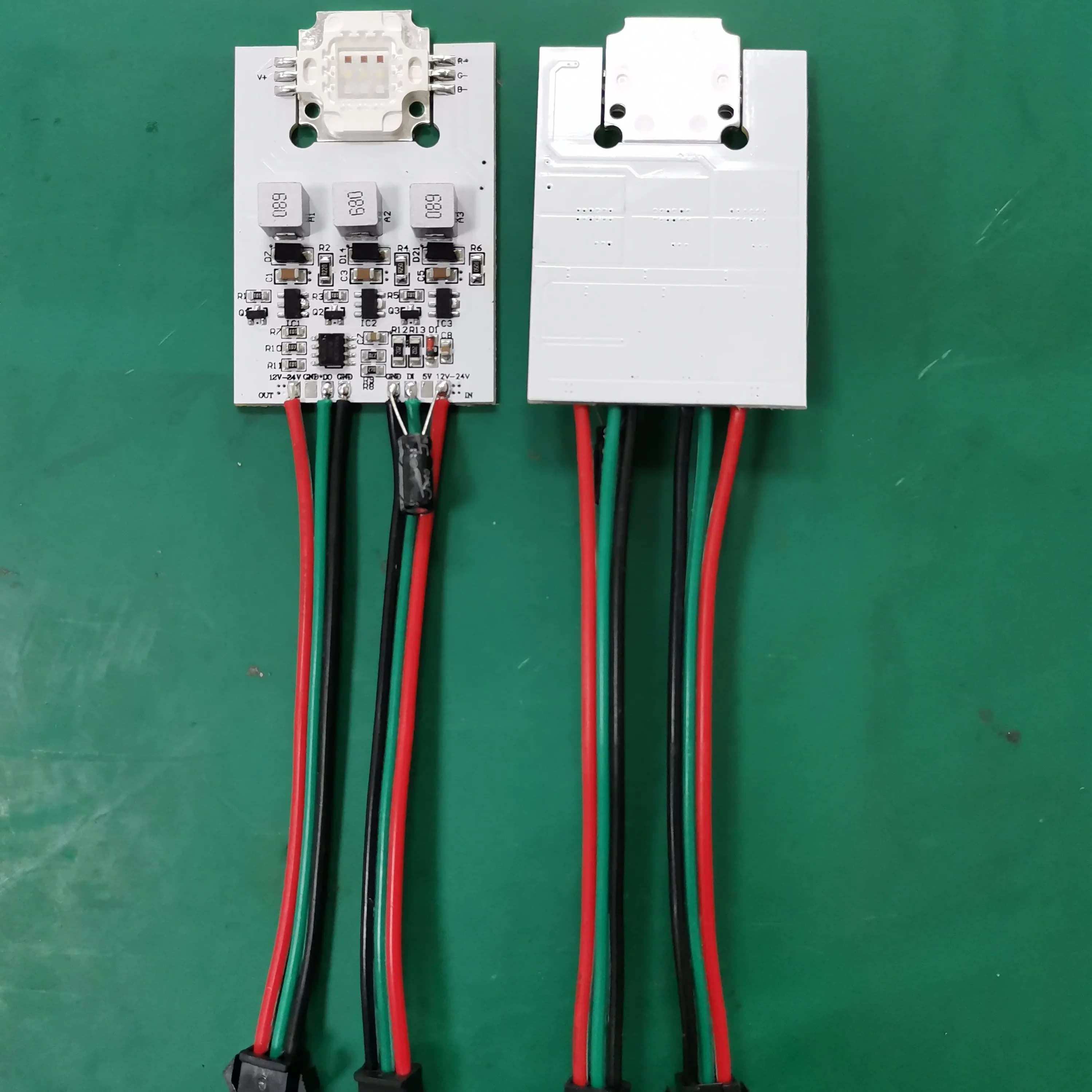 10W High Power WS2811 Controller 9W Led pixel Modules DC12V RGB Addressable Full Color Pixel Module For Flood Light