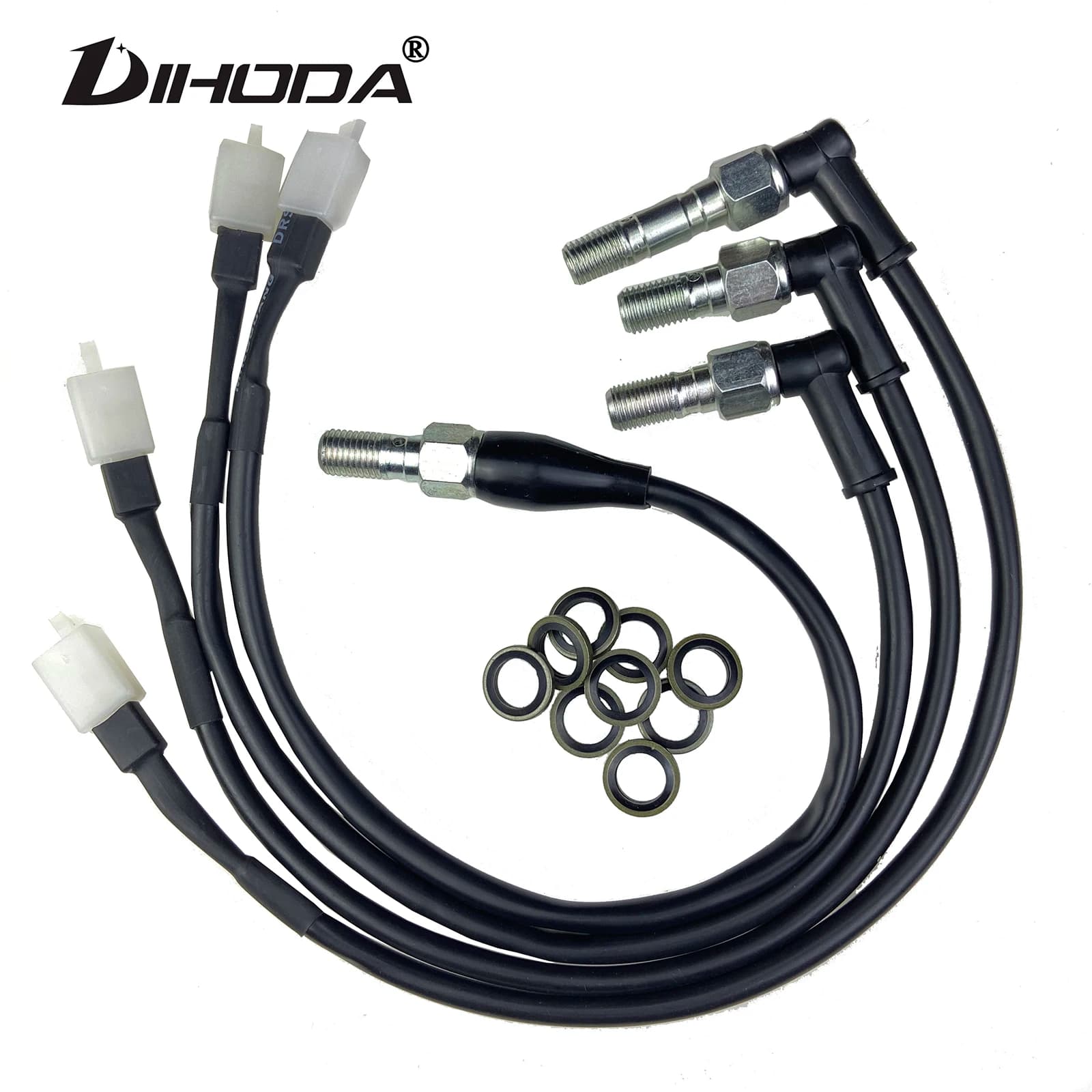 Universal M10 Motorcycle Hydraulic Brake Pressure Rear Light Switch Hollow Bolt Motocicleta Accessories Hydraulic Brake Switch