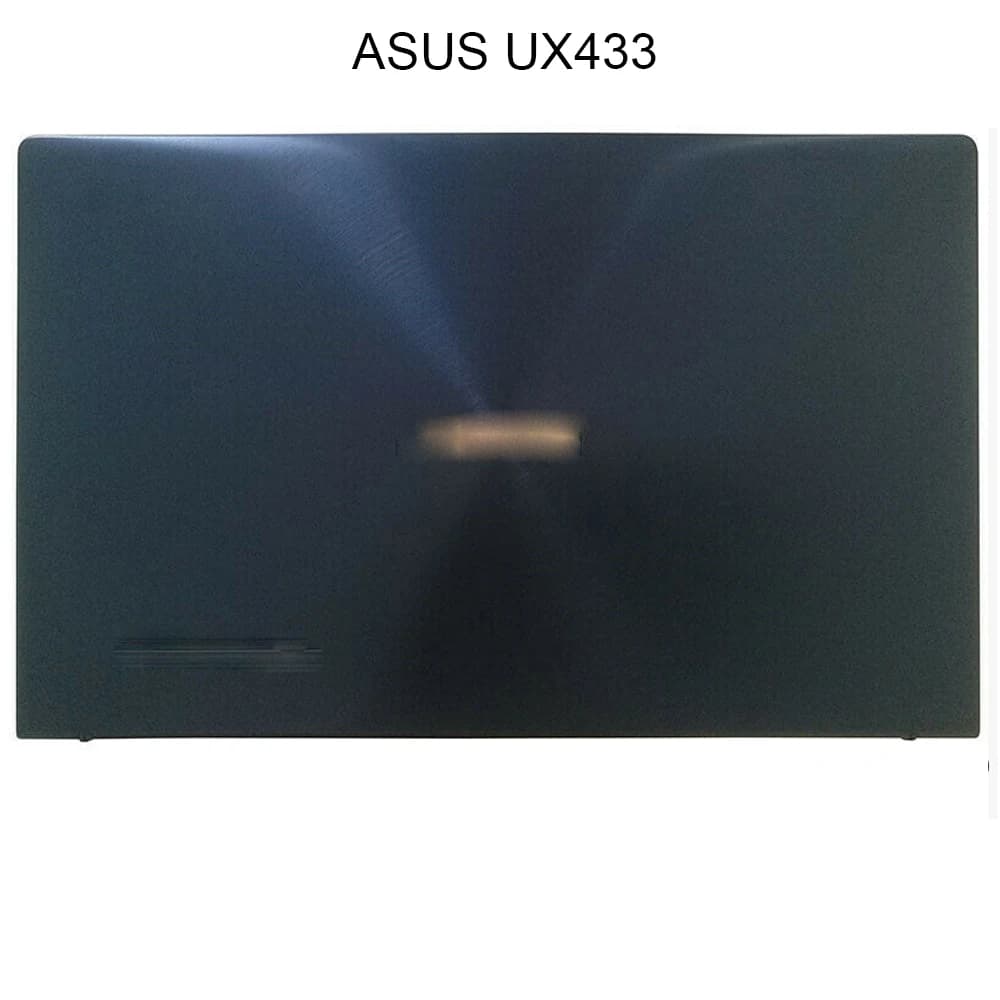 Laptop LCD back cover For Asus Zenbook UX433 UX433FN UX433FA 90NB0JQ1-R7A010 90NB0JQ4-R7A010 blue hinges bottom case Frames New