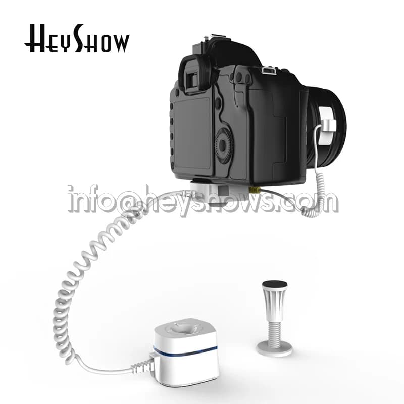 Camera Security Anti-Theft Burglar Alarm System Holder With Wireless Remote