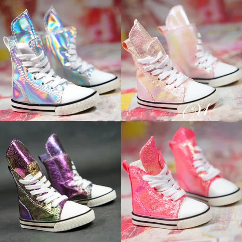 1/4 1/3 BJD Shoes Leisure Sneakers Fashion Magic Color Sports Shoes For BJD/SD MSD SD13 Boy & Girl Doll Accessories A1096