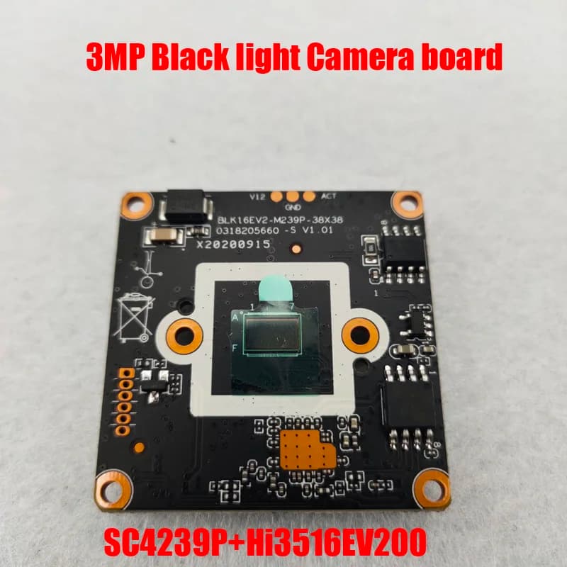 DIY HD SC4239P Black light IP Camera Module 3MP 3.6mm/6mm Warm light LEN & IRC filter Camera with Lan cable  IVG-85HF30PSD-ST