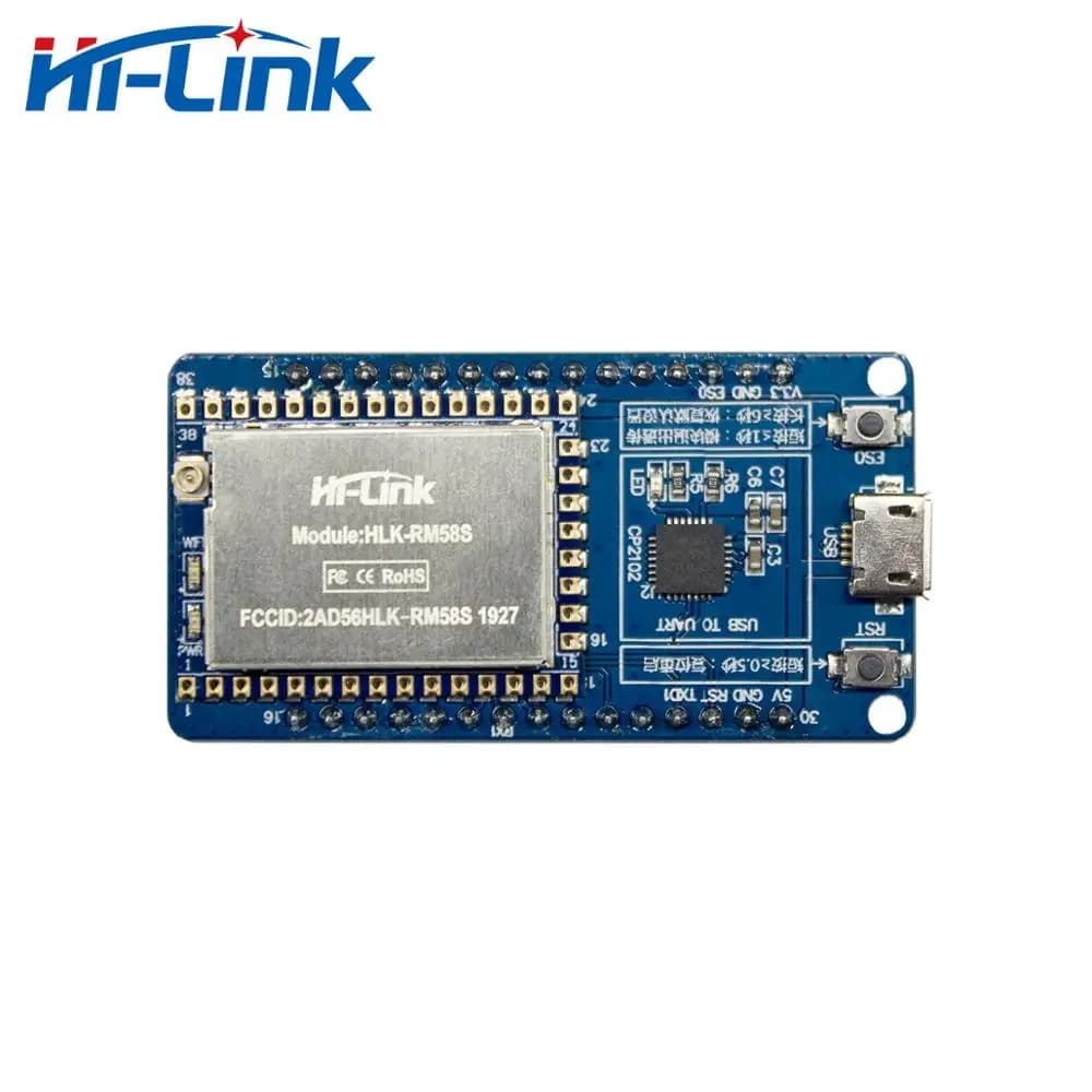 HLK-RM58S Dual Band 2.4G 5.8G WiFi & Bluetooth Ethernet IOT Module Startkit with External IPEX