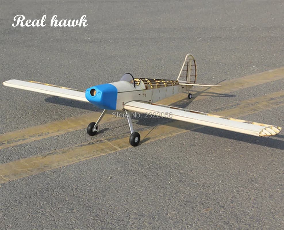 Real Hawk RC AirPlanes Laser Cut DIY Balsa Wood Airplane Kit Spacewalk Frame  Model Building Kit  Woodiness model WOOD PLANE