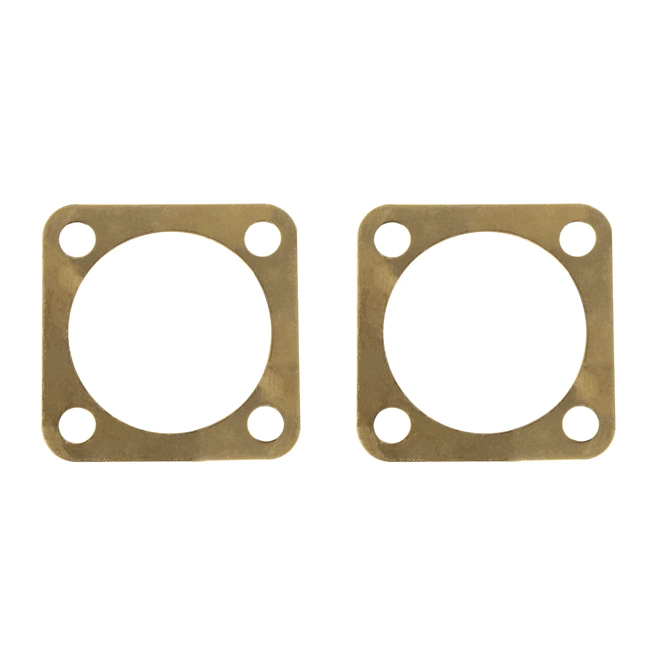 2x Brass Cylinder Head Cover Gasket 66cc 80cc 2 Stroke Engine Motorized Bike