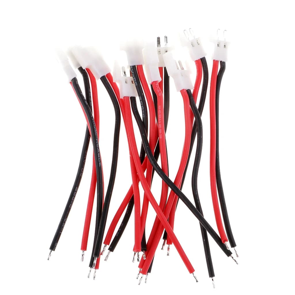 20Pcs 51005 Male/Female Silicone Charge Cable Wire for RC 3.7V Lipo Battery