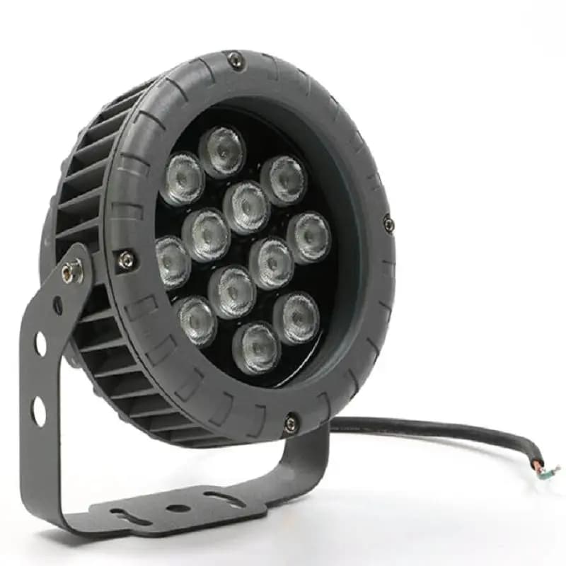 LED Floodlight 12W Outdoor Spotlight Flood Light AC110V AC220V 240V Waterproof IP65 Professional Lighting Lamp