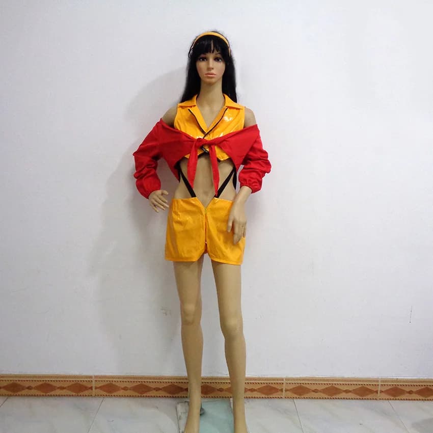 Faye Valentine Christmas Party Halloween Uniform Outfit Cosplay Costume Customize Any Size