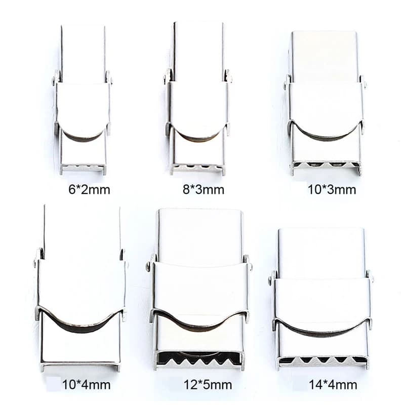 5pcs/lot High Quality Stainless Steel Bracelet Buckle Connector For Jewelry Making DIY Bracelet Accessories Wholesale