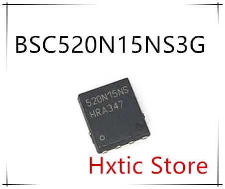 NEW 10PCS/LOT BSC520N15NS3G BSC520N15NS BSC520N15 520N15NS  QFN-8 IC