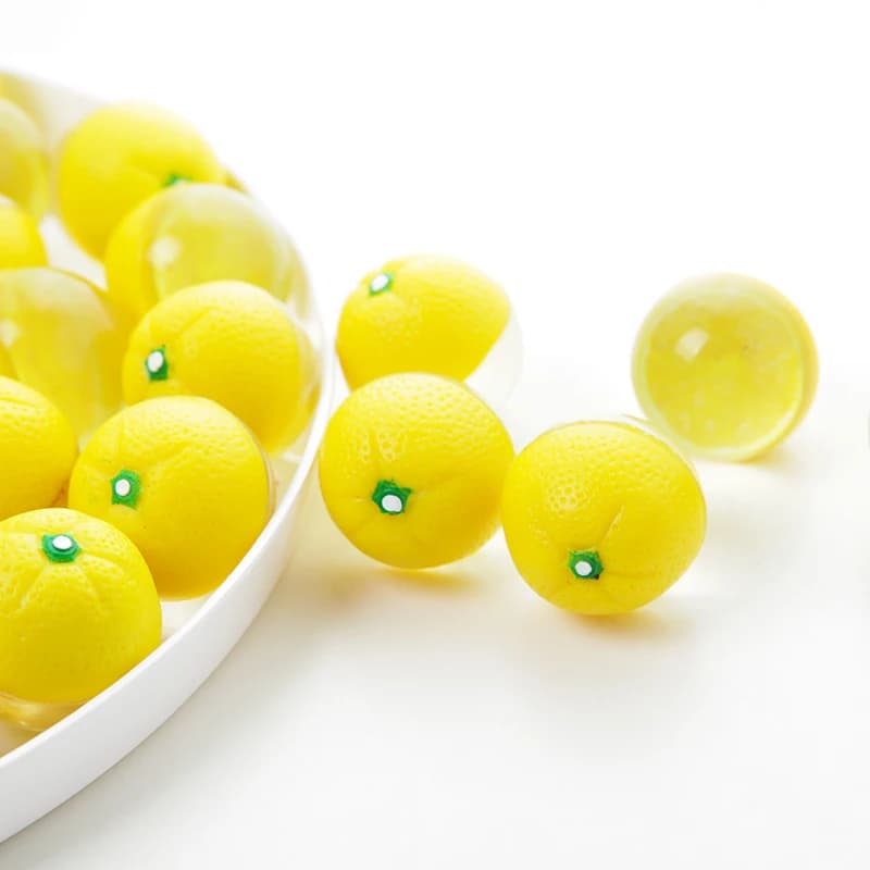 10pcs/lot 45MM big Rubber Bouncing Ball Lemon Orange Watermelon Bouncy Ball Kids Outdoor Toy Ball Fruit Skip Ball Free Shipping