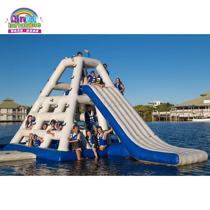 Factory Direct The Best Aqua Launch Inflatable Pool Water Slide For Adults