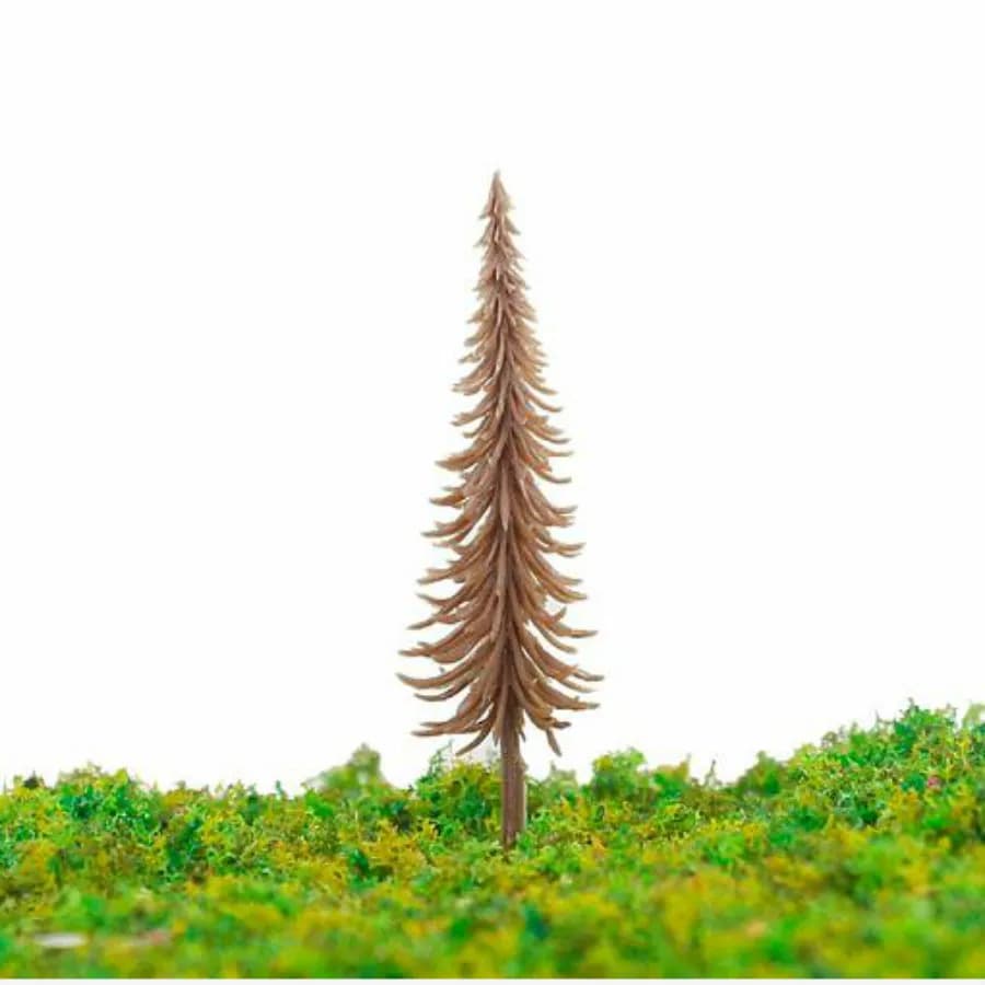 100pcs 3cm 4.3cm 5.5cm 6.5cm Pine Trees N HO Z OO Scale Architecture Railroad Scenery Landscape