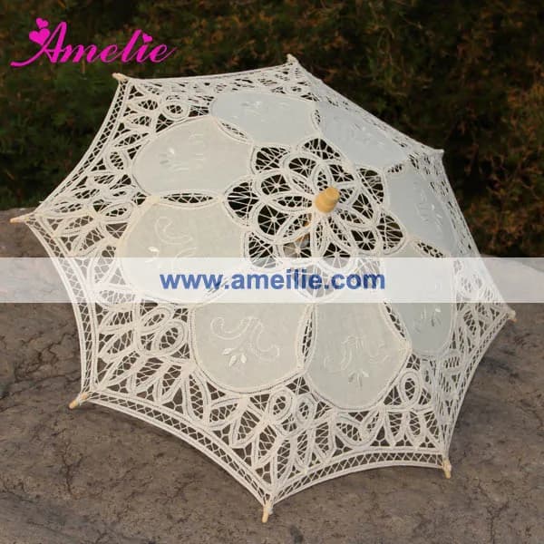 Free Shipping Wedding Party Baby Shower Decoration Small Children Lace Umbrella Parasols