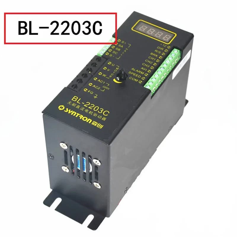 BL-2203C Brushless DC Motor Driver 220V 600W 150RPM rated speed