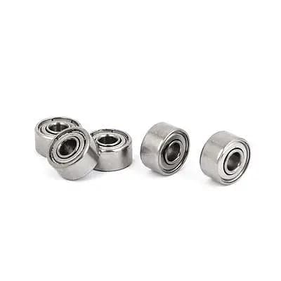 3mm x 8mm x 4mm Single Row Steel Sealed Deep Groove Ball Wheel Bearings 5PCS 693zz