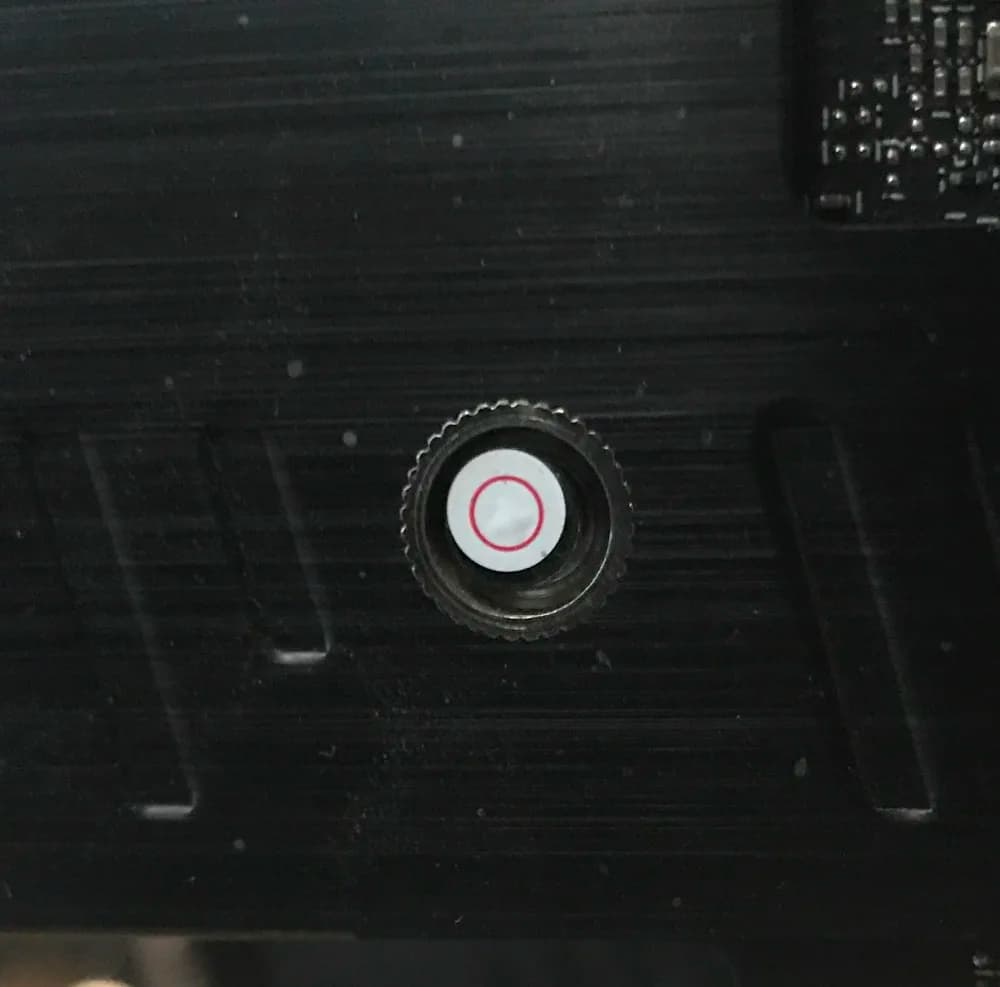 5mm round stickers, mini stamp with indelible ink, Easy shredding warranty seal