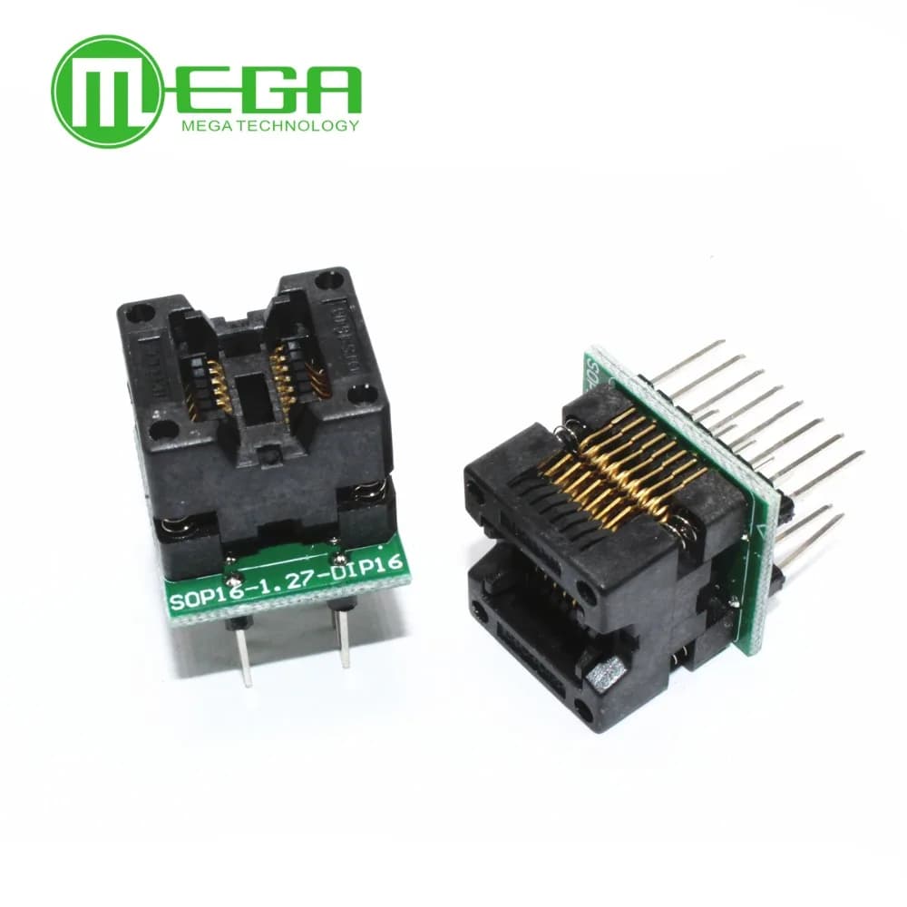 SOP16 TO DIP16 SOP16 turn DIP16 SOIC16 to DIP16 IC socket Programmer adapter Socket 150mil